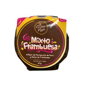 ALFAJOR VEGANO MANI FRAMBUESA  COCINA VEGGIE- 40 g