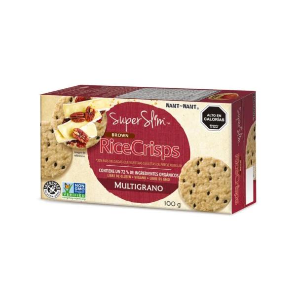 GALLETAS RICECRISP MULTIGRANO SIN GLUTEN 100 g