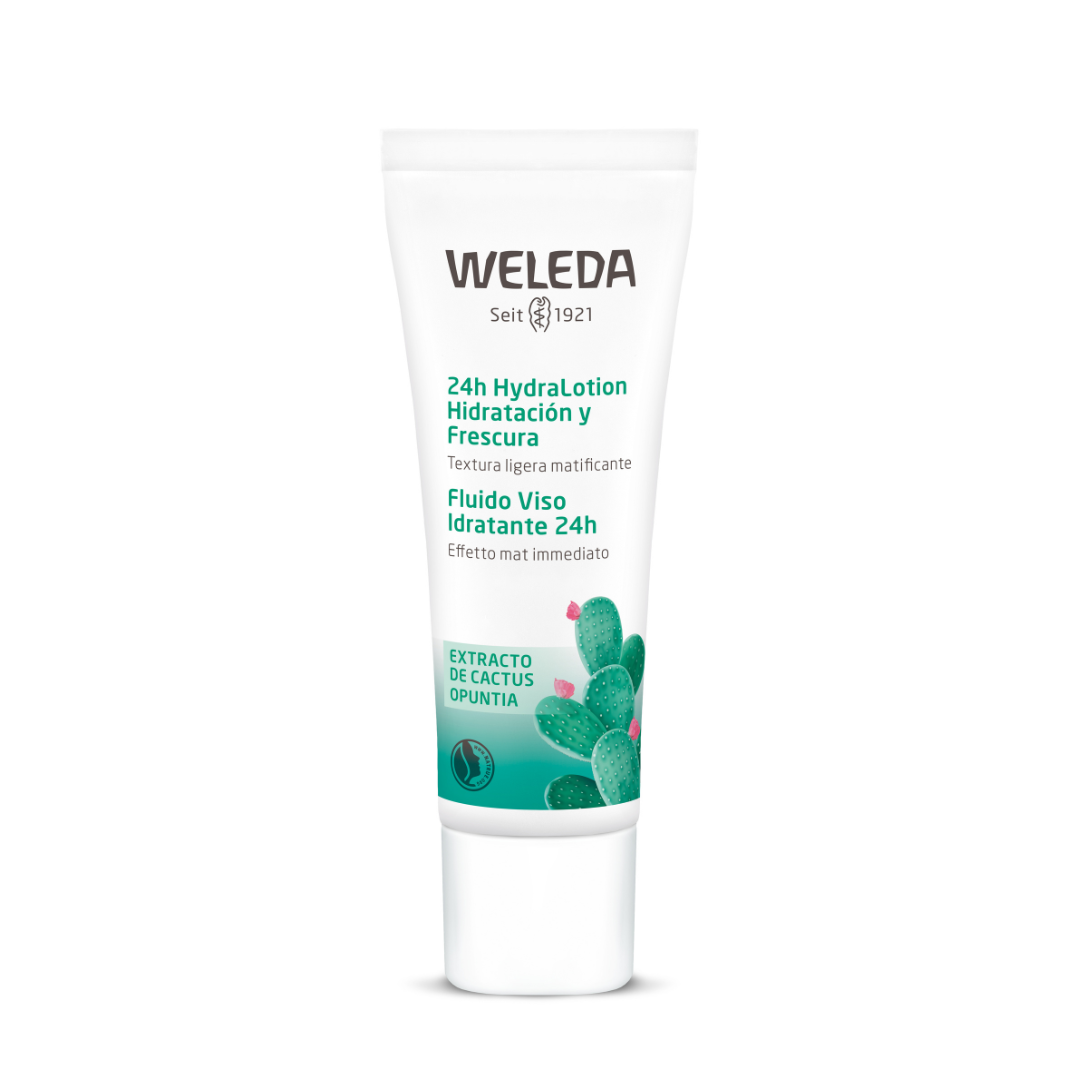 FLUIDO HIDRATANTE 24H CACTUS, WELEDA 30 ml