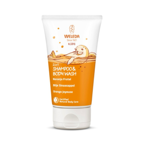 CHAMPÚ Y GEL DE DUCHA FRUTAL 2 EN 1 BEBÉS, WELEDA – 50 ml