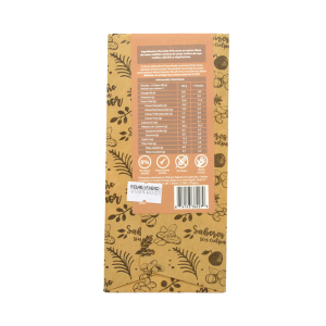 CHOCOLATE 55% CACAO CAFÉ VEGANO SIN GLUTEN SIN AZÚCAR, SIN CULPA – 80 g