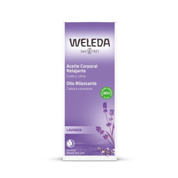 ACEITE DE MASAJE RELAJANTE LAVANDA, WELEDA 100 ml