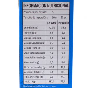 GALLETAS RICECRISP SAL DE MAR – SIN GLUTEN 100 g