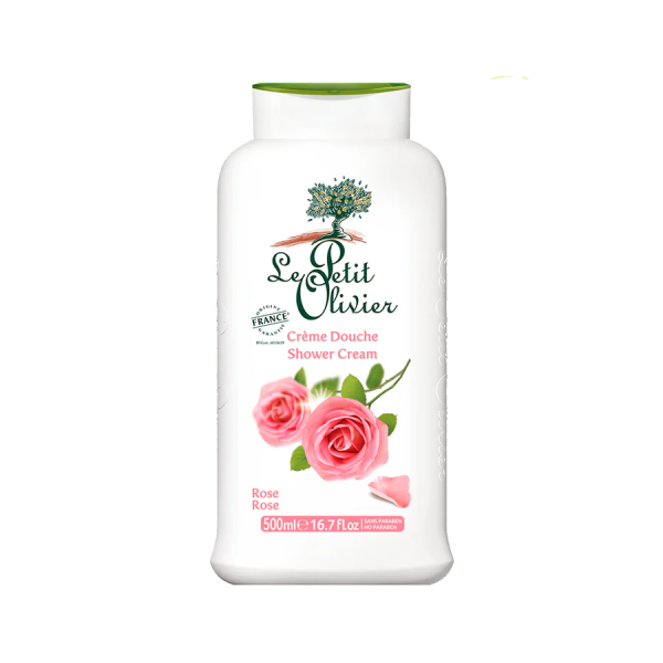 CREMA DE DUCHA ROSA EXTRASUAVE, LE PETIT 500 ML