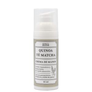 CREMA DE MANOS QUINOA TÉ DE MATCHA, EL ALBA 50 ml