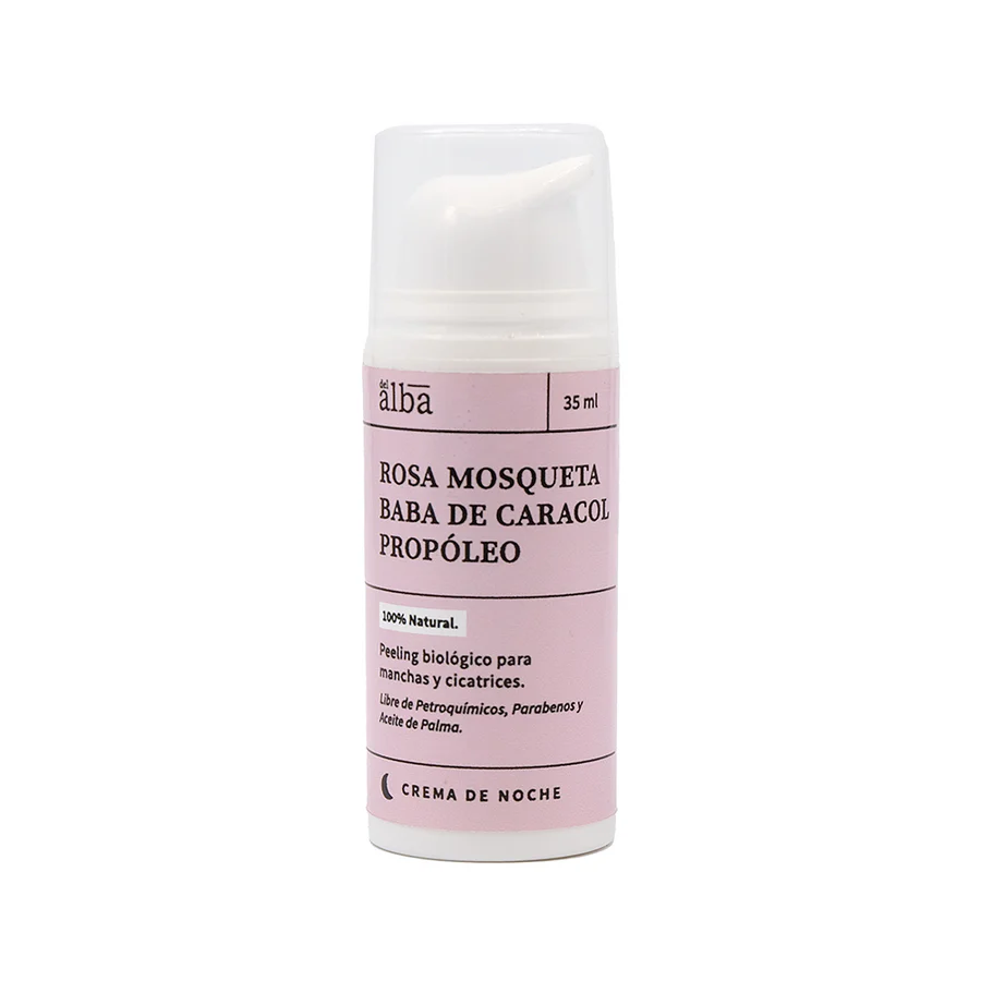 CREMA FACIAL CARACOL PROPÓLEO ROSA MOSQUETA, EL ALBA 35 ML