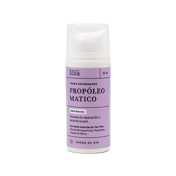 CREMA FACIAL PROPÓLEO MATICO REPARADORA, DEL ALBA 35 ML