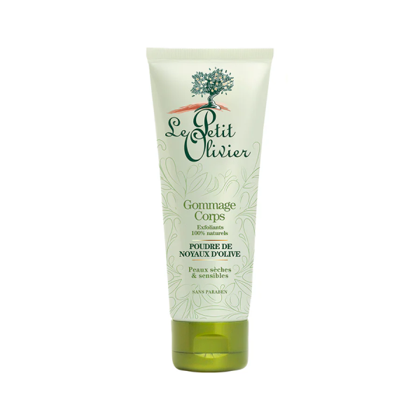 GEL DE DUCHA EXFOLIANTE OLIVA Y CUESCO, LE PETIT 200 ML