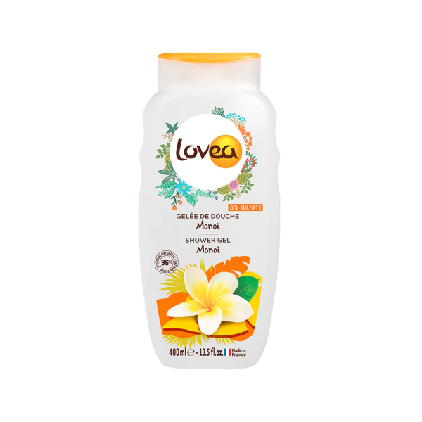 GEL DE DUCHA MONOI, LOVEA 400 ML