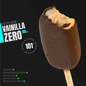 HELADO PALETA VEGANO – SIN GLUTEN VAINILLA, ZENZERO