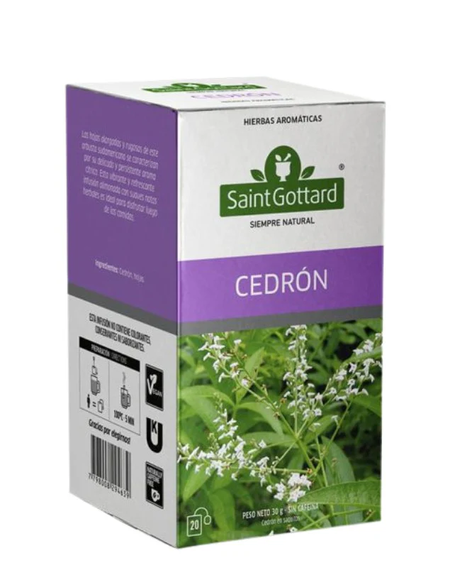 INFUSIÓN CEDRÓN, SAINT GOTTARD 20 BOLSITAS