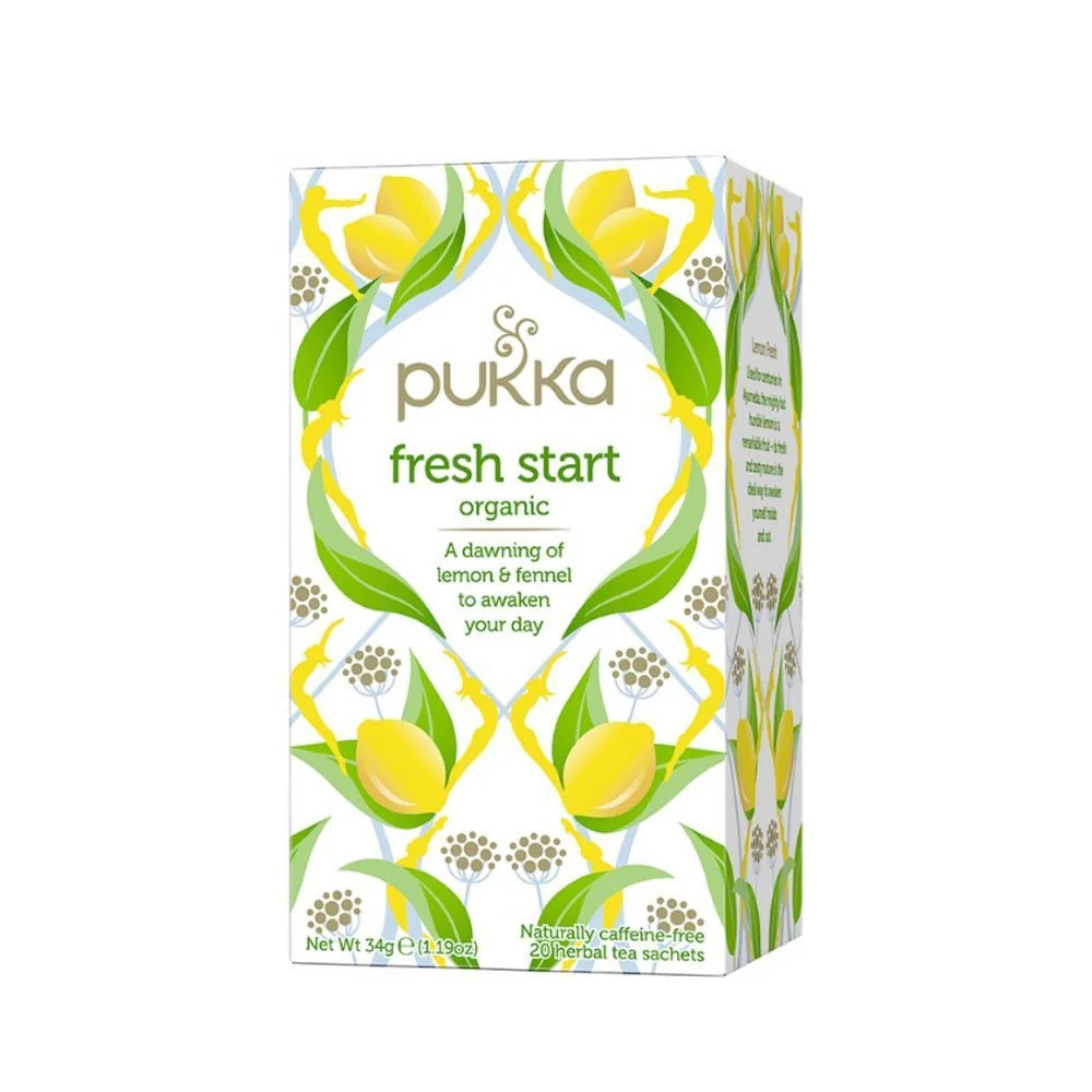 INFUSIÓN FRESH START, PUKKA 20 BOLSAS