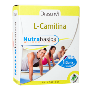 L-CARNITINA 500 ML 48 CÁPSULAS, DRASANVI