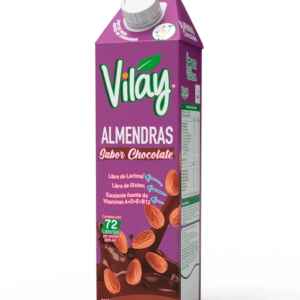 LECHE LÍQUIDA ALMENDRA CHOCOLATE, VILAY 1 Lt