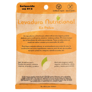 LEVADURA NUTRICIONAL EN POLVO, DULZURA NATURAL 100 G