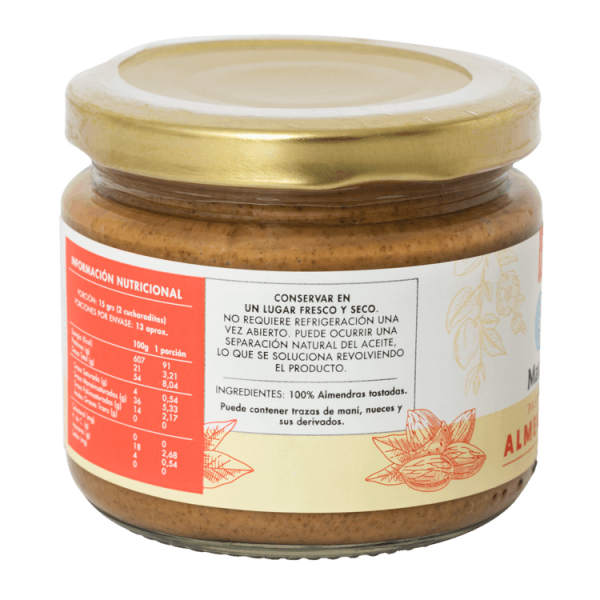 MANTEQUILLA ALMENDRA, MANARE - 200 ml