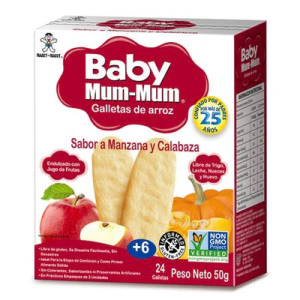 BABY MUM MANZANA CALABAZA 50 g