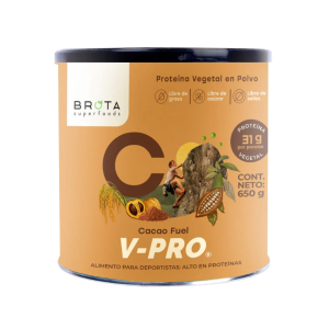 PROTEÍNA V-PRO CACAO FUEL, BROTA FIT – 650 g