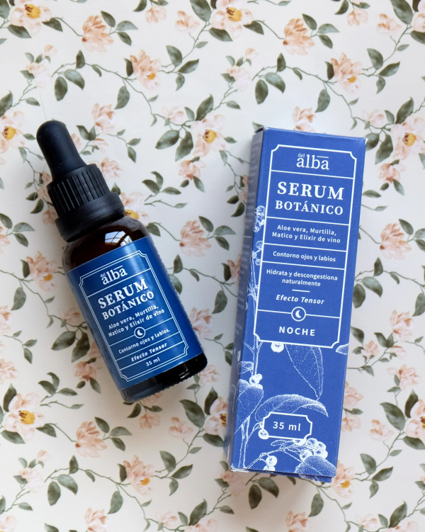 SÉRUM BOTÁNICO - CONTORNO DE OJOS Y LABIOS (VEGANO), DEL ALBA 35 ML