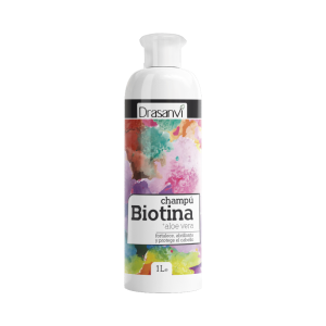 SHAMPOO BIOTINA Y ALOE VERA, DRASANVI 1 Lt