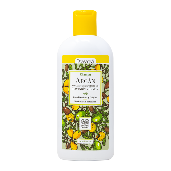 SHAMPOO DE ARGÁN BIO, DRASANVI 250 G