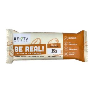 BARRA DE PROTEÍNA VEGANA – MANÍ, BROTA 45 g