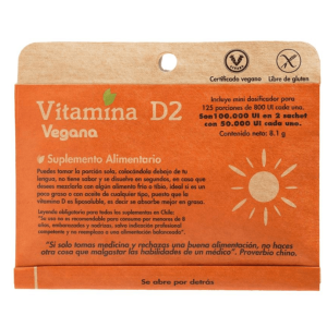 VITAMINA D2 DULZURA NATURAL 90 PORCIONES