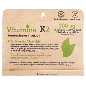 VITAMINA K2 DULZURA NATURAL 90 PORCIONES