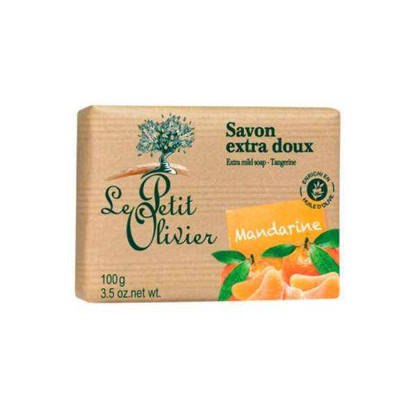 JABÓN EXTRA SUAVE MANDARINA, LE PETIT 100 g