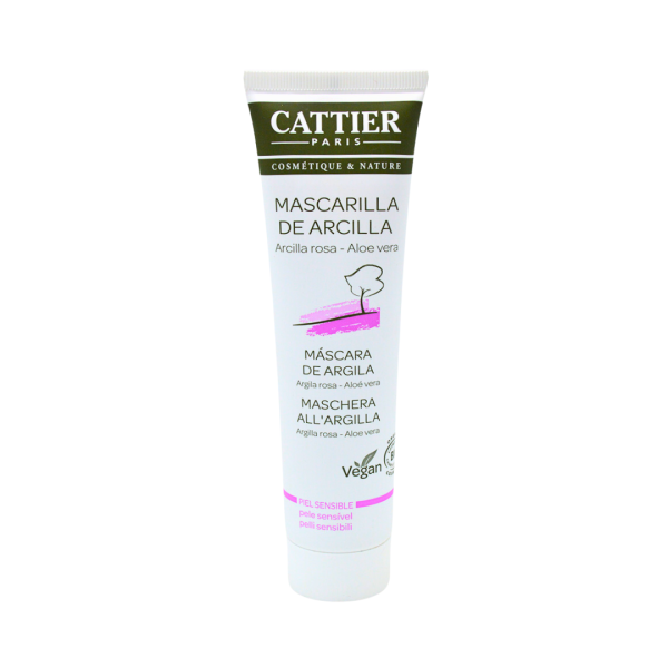 MASCARILLA FACIAL ARCILLA ROSA, CATTIER 100 ml