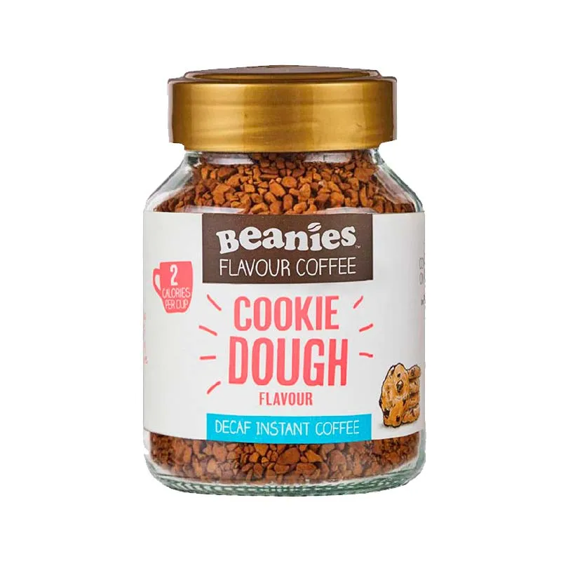 CAFÉ COOKIE DOUGH DESCAFEINADO - SIN GLUTEN, BEANIES 55 G