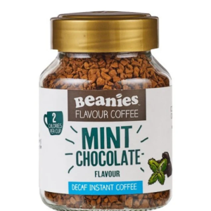 CAFÉ MENTA CHOC.  DESCAFEINADO SIN GLUTEN BEANIES – 50 g