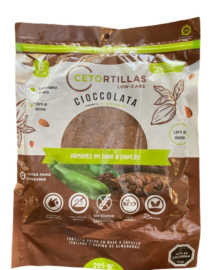 CETORTILLAS CHOCOLATE, Cetortillas 6 UNIDADES