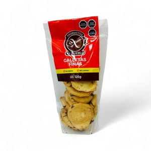 GALLETAS FINAS SIN GLUTEN, EL PUEBLO 125 g