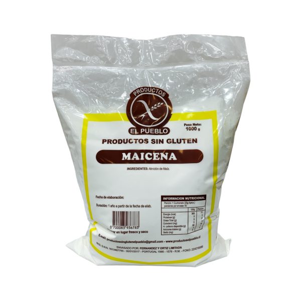 ALMIDON DE MAIZ SIN GLUTEN EL PUEBLO - 1 Kg