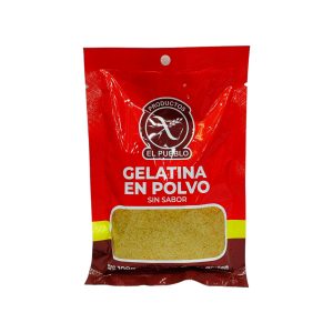 GELATINA EN POLVO – SIN GLUTEN, EL PUEBLO 100 g