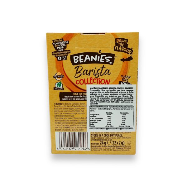 CAFÉ CAJA VARIEDAD - SIN GLUTEN, BEANIES 10 UN