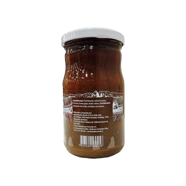 MERMELADAS - SIN AZÚCAR FRAMBUESA, ECOVIDA 320 G