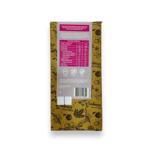 CHOCOLATE 60% CACAO CEREZA SIN GLUTEN SIN AZÚCAR, SIN CULPA 80 g