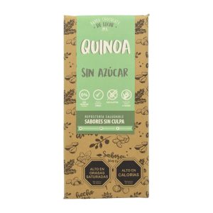 CHOCOLATE DE LECHE QUINOA SIN GLUTEN SIN AZÚCAR, SIN CULPA 80 g