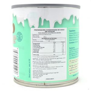 LECHE CONDENSADA COCO SIN AZUCAR NATURES CHARM 320 G