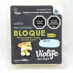 QUESO BLOQUE MOZZARELLA VIOLIFE 200 g