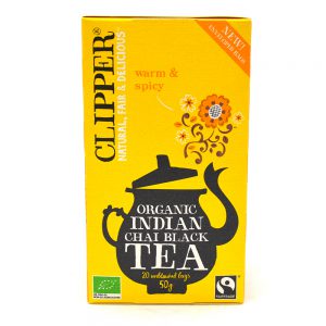 TÉ INDIAN CHAI, CLIPPER 20 BOLSAS