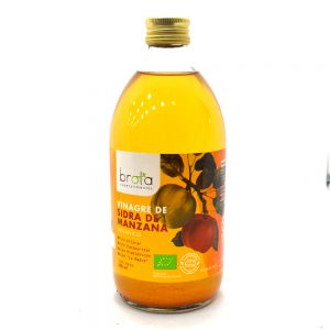 VINAGRE ORGÁNICO DE MANZANA, BROTA – 500 ml