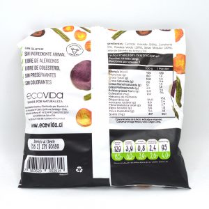 VEGGIE CRUNCH, ECOVIDA 30 g