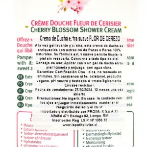 CREMA DE DUCHA FLOR DE CEREZO EXTRASUAVE, LE PETIT 500 ml