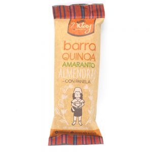 BARRA QUINOA AMARANTO ALMENDRA, NITAY 33 g