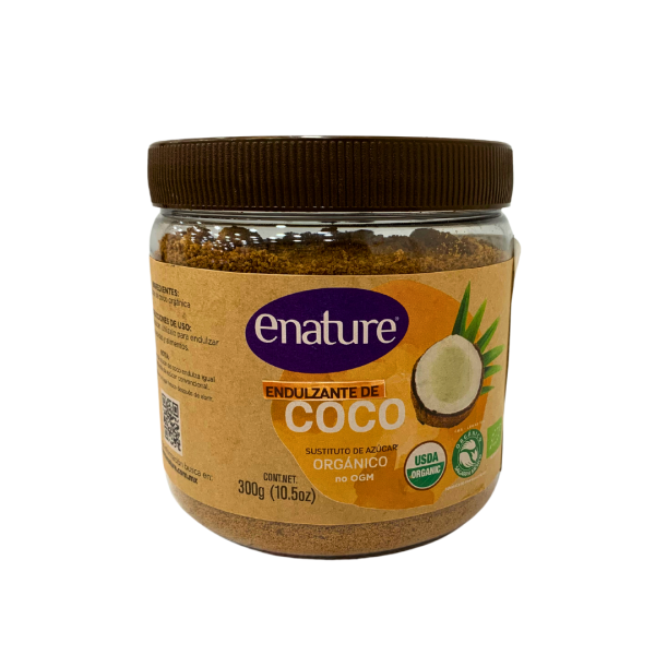 AZÚCAR DE COCO ORGÁNICO, ENATURE 300 g