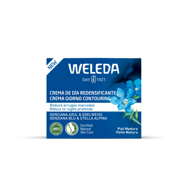 CREMA REDENSIFICANTE DÍA GENCIANA AZUL, WELEDA 40 ml