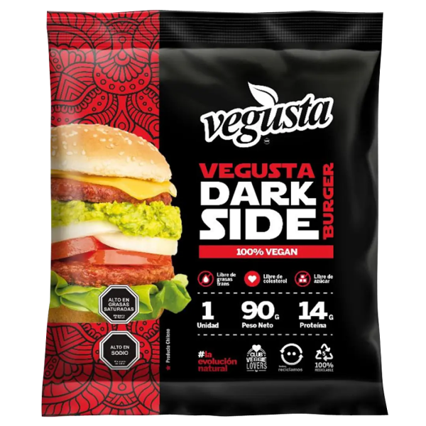 Hamburguesa Individual Dark Side - Vegusta